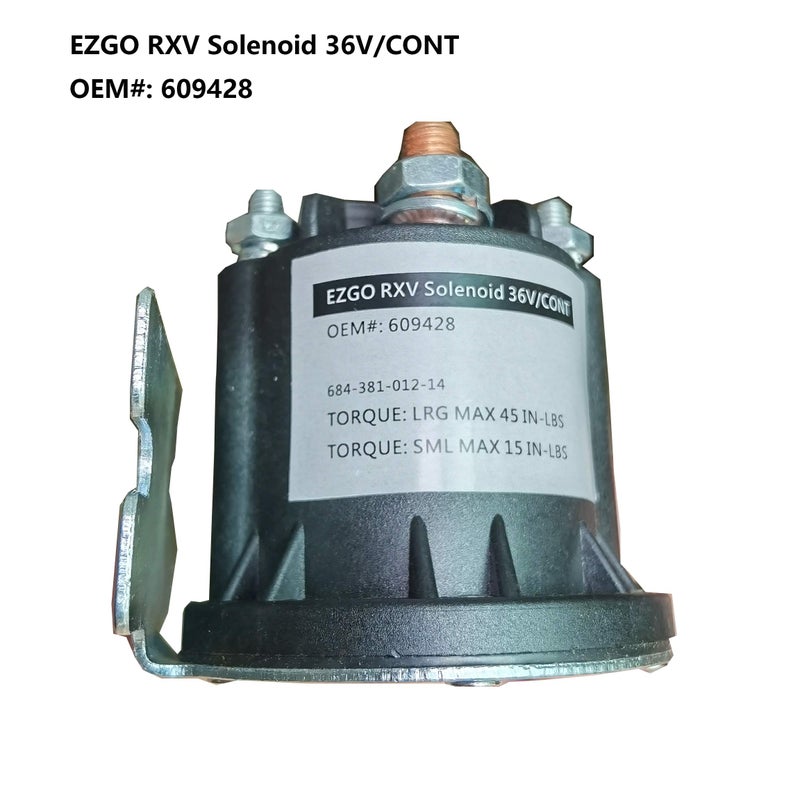 Dr.Acces 36 Volt Heavy Duty Solenoid Assembly for EZGO RXV Golf cart #609428,606971,7678 - Image 2